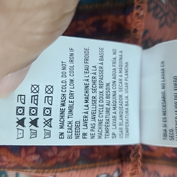 AMERICAN EAGLE OUTFITTERS Women's Orange Sheer Floral Cardigan Kimono - Medium - Picture 8 of 12